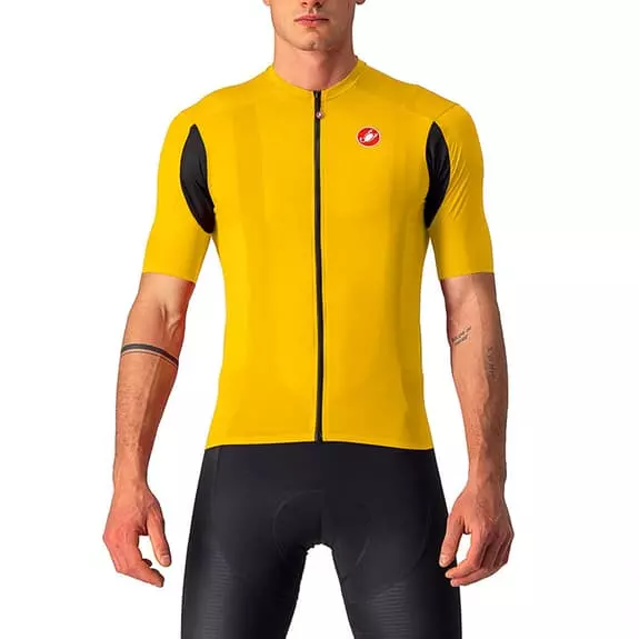Completo Castelli Superleggera 2 Rosso Corsa Giallo Nero 2 Completo Castelli Superleggera 2 Rosso Corsa Giallo Nero - immagine 2