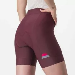 Pantaloncini Castelli Prima Bordeaux Donna -Negozio online Maglie ciclismo Italia ca 4520063 625 004