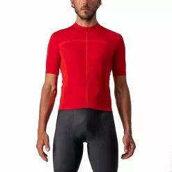 Maglia Castelli Classifica Manica Corta Rosso