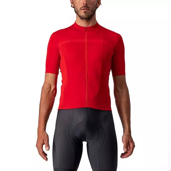 Maglia Castelli Classifica Manica Corta Rosso 1 Maglia Castelli Classifica Manica Corta Rosso