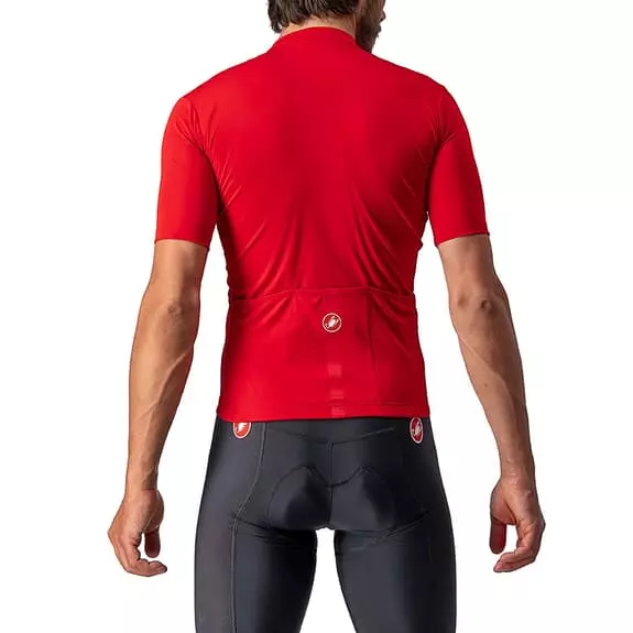 Maglia Castelli Classifica Manica Corta Rosso 2 Maglia Castelli Classifica Manica Corta Rosso - immagine 2