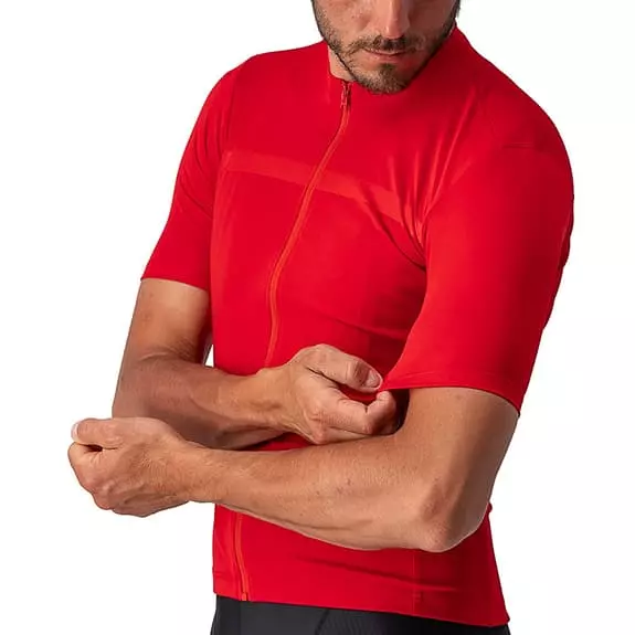 Maglia Castelli Classifica Manica Corta Rosso 6 Maglia Castelli Classifica Manica Corta Rosso - immagine 6