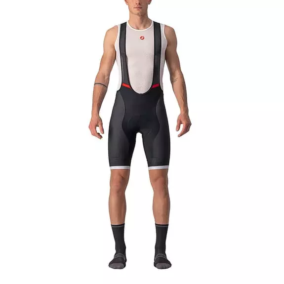 Salopette Castelli Competizione Kit Nero Argento 1 Salopette Castelli Competizione Kit Nero Argento