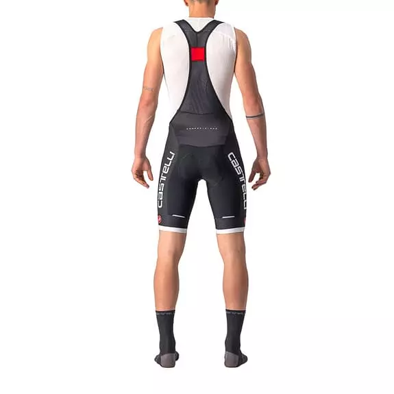 Salopette Castelli Competizione Kit Nero Argento 2 Salopette Castelli Competizione Kit Nero Argento - immagine 2