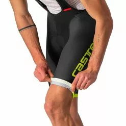 Salopette Castelli Competizione Kit Nero Verde Lime Elettrico -Negozio online Maglie ciclismo Italia ca 4522003 383 003