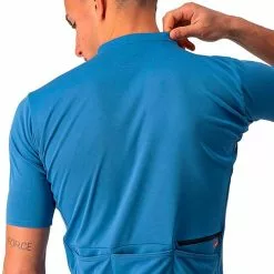 Maglia Castelli Unlimited Allroad Manica Corta Blu -Negozio online Maglie ciclismo Italia ca 4522006 417 005