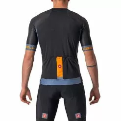 Completo Castelli Entrata VI Nero Blu Arancione -Negozio online Maglie ciclismo Italia ca 4522025 085 002