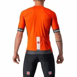 Completo Castelli Entrata VI Rosso Aranciato Grigio Scuro Nero -Negozio online Maglie ciclismo Italia ca 4522025 656 002