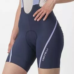 Salopette Castelli Velocissima 3 Blu Scuro Viola Chiaro Donna -Negozio online Maglie ciclismo Italia ca 4522050 424 006