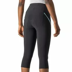 Calzamaglia 3/4 Castelli Velocissima 3 Nero Blu Celeste Donna -Negozio online Maglie ciclismo Italia ca 4522052 472 004