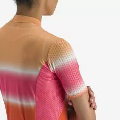 Maglia Castelli Dolce Manica Corta Rosso Ibisco Arancio Donna 9 Maglia Castelli Dolce Manica Corta Rosso Ibisco Arancio Donna -Negozio online Maglie ciclismo Italia ca 4522060 866 004