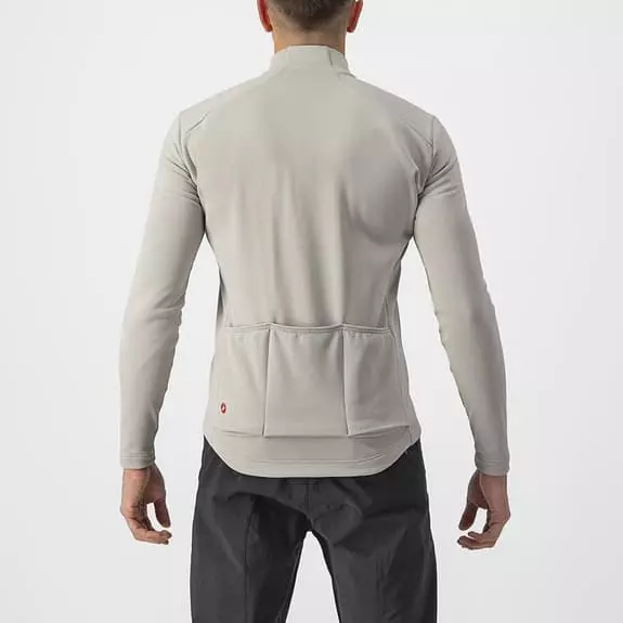 Maglia Castelli Unlimited Trail Manica Lunga Grigio Chiaro Grigio Scuro 2 Maglia Castelli Unlimited Trail Manica Lunga Grigio Chiaro Grigio Scuro - immagine 2