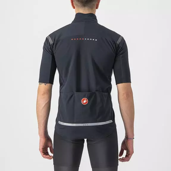 Maglia Castelli Gabba RoS 2 Rosso Corsa GORE-TEX INFINIUM™ Manica Corta Nero Chiaro Riflettente 2 Maglia Castelli Gabba RoS 2 Rosso Corsa GORE-TEX INFINIUM™ Manica Corta Nero Chiaro Riflettente - immagine 2