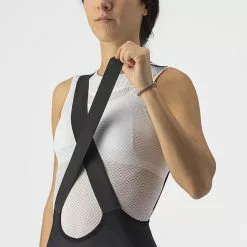 Calzamaglia Castelli Velocissima Drop Tail Nero Verde Lime Elettrico Donna -Negozio online Maglie ciclismo Italia ca 4522550 790 005