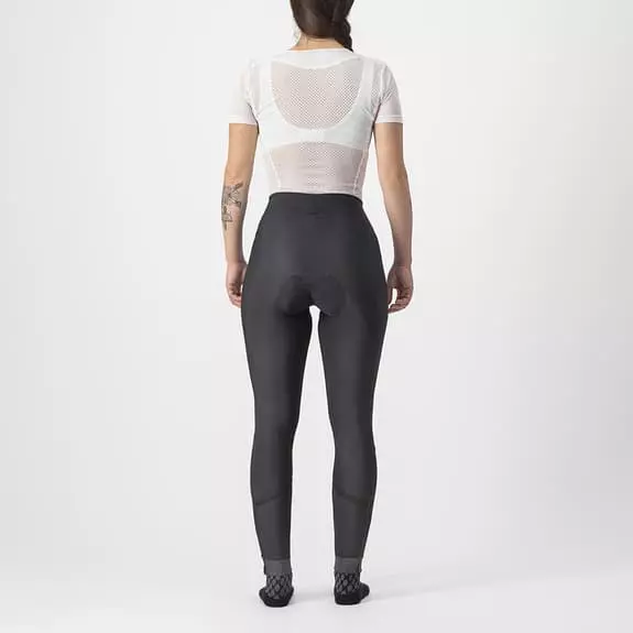 Calzamaglia Castelli Velocissima Thermal Nero Riflettente Donna 2 Calzamaglia Castelli Velocissima Thermal Nero Riflettente Donna - immagine 2