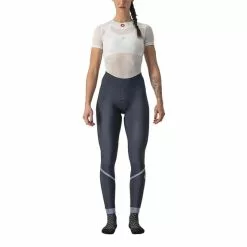 Calzamaglia Castelli Velocissima Thermal Blu Scuro Argento Donna