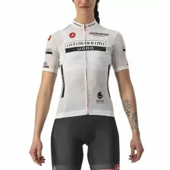 Castelli Maglia Bianca Giro D'Italia 2022 Competizione Manica Corta Donna