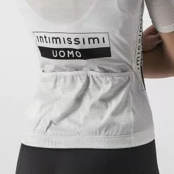 Castelli Maglia Bianca Giro D'Italia 2022 Competizione Manica Corta Donna -Negozio online Maglie ciclismo Italia ca 9510505 001 003