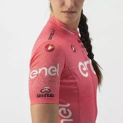 Castelli Maglia Rosa Giro D'Italia 2022 Competizione Manica Corta Donna -Negozio online Maglie ciclismo Italia ca 9510505 025 004