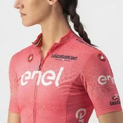 Castelli Maglia Rosa Giro D'Italia 2022 Competizione Manica Corta Donna -Negozio online Maglie ciclismo Italia ca 9510505 025 006