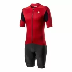 Completo Castelli Superleggera 2 Superleggera Rosso Corsa Rosso Nero