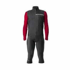Completo Castelli Squadra Stretch Entrata Thermal Grigio-blu Nero