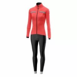 Completo Castelli Dynamic GORE-TEX INFINIUM™ Tutto Nano Nero Rosa Donna