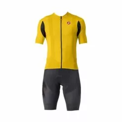 Completo Castelli Superleggera 2 Rosso Corsa Giallo Nero