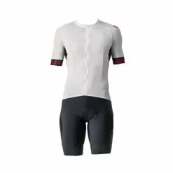 Completo Castelli Entrata VI Bianco Nero Rosso