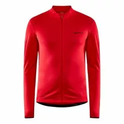 Maglia Craft Core Bike SubZ Manica Lunga Rosso