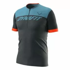 Maglia Dynafit Ride Light Half Zip Manica Corta Blu Navy