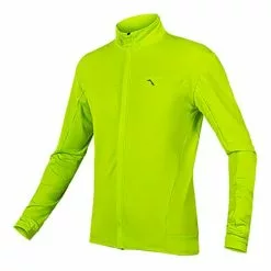 Maglia Endura Xtract Roubaix Manica Lunga Giallo Neon
