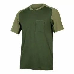 Maglia Endura GV500 Foyle T Manica Corta Verde Oliva