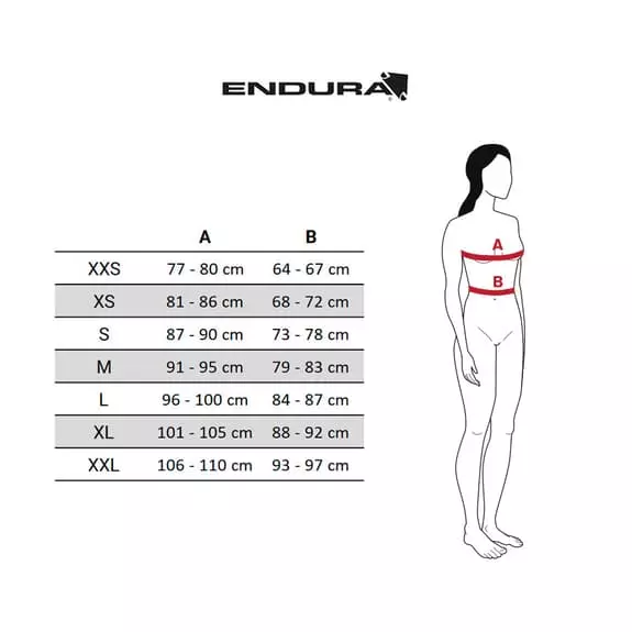 Salopette Endura FS260-Pro Nero Donna 2 Salopette Endura FS260-Pro Nero Donna - immagine 2