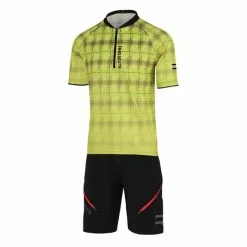 Completo Finisseur Core MTB Tartan Nero Giallo