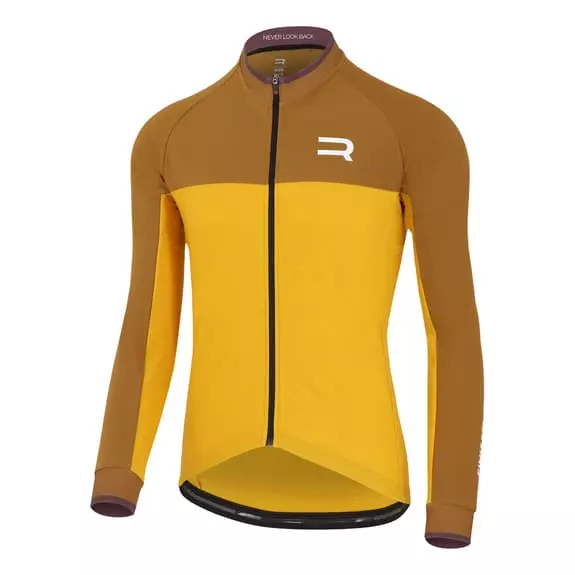 Maglia Finisseur Core Thermal Manica Lunga Giallo Senape 1 Maglia Finisseur Core Thermal Manica Lunga Giallo Senape