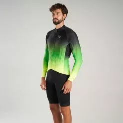 Maglia Finisseur Core Thermal Gradient Manica Lunga Giallo Nero -Negozio online Maglie ciclismo Italia fns c133fw2107 05 102