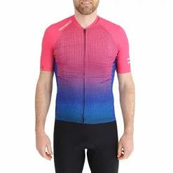 Maglia Finisseur Core Gradient 2 Manica Corta Blu Rosa -Negozio online Maglie ciclismo Italia fns c133ss2002 07 150