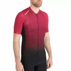 Maglia Finisseur Core Gradient 2 Manica Corta Rosso Rubino Nero -Negozio online Maglie ciclismo Italia fns c133ss2002 08 151