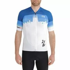 Maglia Finisseur Core Barcelona Manica Corta Bianco Blu -Negozio online Maglie ciclismo Italia fns c133ss2015 02 150