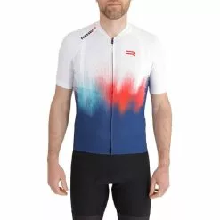 Completo Finisseur Core Flames Blu Bianco Nero -Negozio online Maglie ciclismo Italia fns c133ss2016 03 150