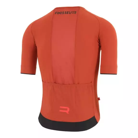 Maglia Finisseur Pro Race Manica Corta Rosso Mattoncino 2 Maglia Finisseur Pro Race Manica Corta Rosso Mattoncino - immagine 2