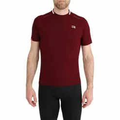 Completo Finisseur Gravel Pro Rosso Rubino Nero -Negozio online Maglie ciclismo Italia fns c133ss2105 02 180