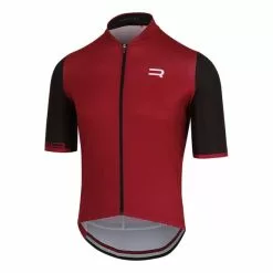 Maglia Finisseur Pro 3 Manica Corta Rosso Rubino Nero