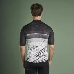 Maglia Finisseur Core Recycled Vortex Manica Corta Bianco Nero -Negozio online Maglie ciclismo Italia fns c133ss2108 03 011