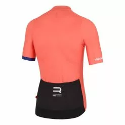 Completo Finisseur Pro Rosso Salmone Nero Donna -Negozio online Maglie ciclismo Italia fns c133ss2207 04 002