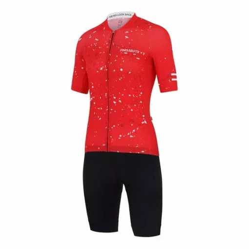 Completo Finisseur Core Paint Rosso Donna -Negozio online Maglie ciclismo Italia fns corepaintre 001