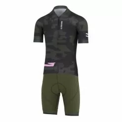 Completo Finisseur Core Sketch Verde Militare Nero