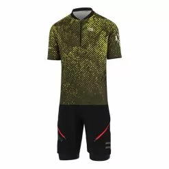 Completo Finisseur Core MTB Signal Verde + Salopette Finisseur Pro MTB Baggy + Salopette Finisseur Pro MTB Inner Pant