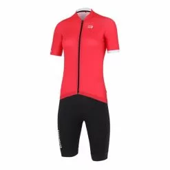 Completo Finisseur Pro Nero Rosso Donna